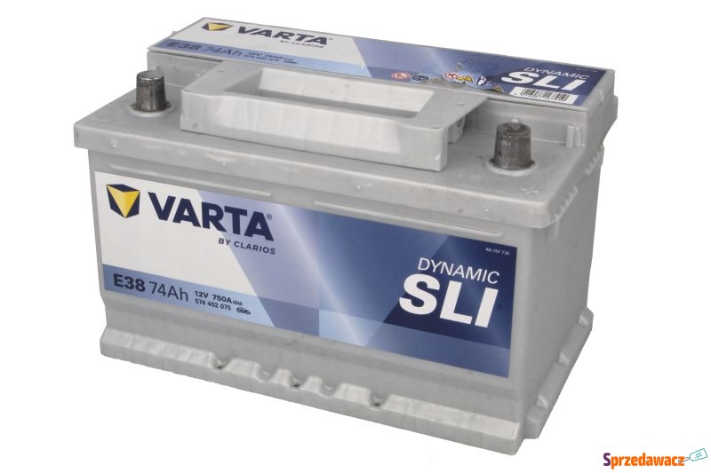 Akumulator Varta 74Ah 750A E38...