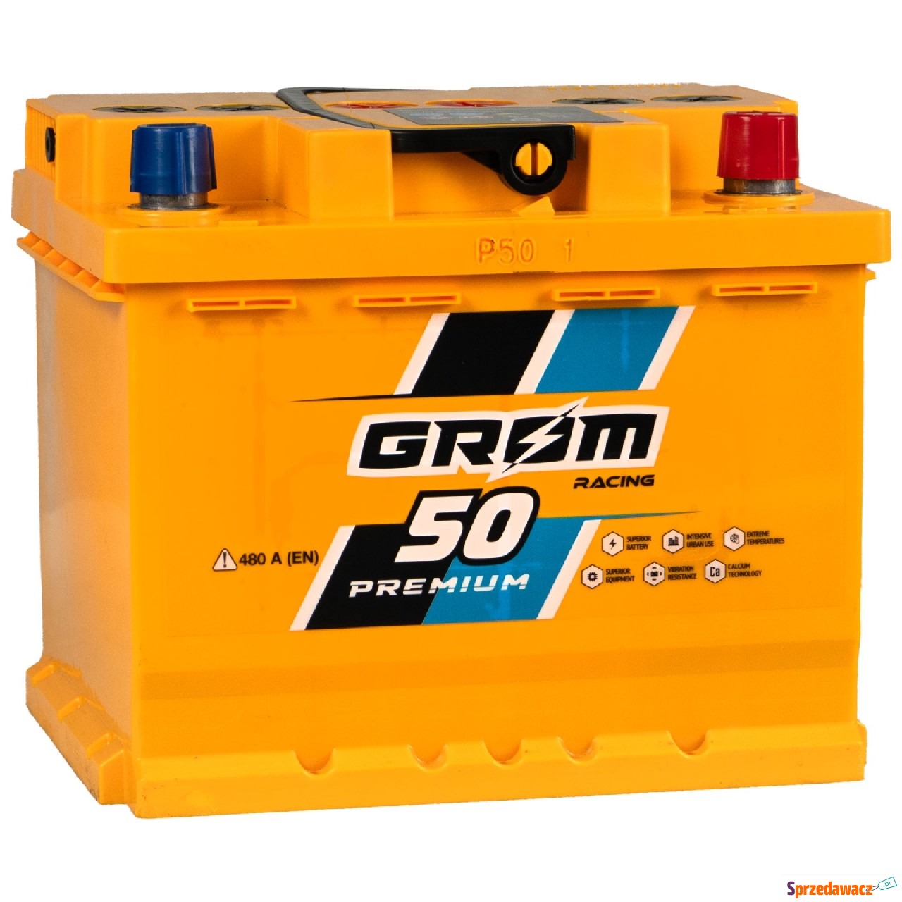Akumulator 50Ah 480A Grom Racing