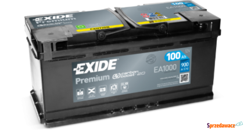 Akumulator 100Ah 900A Exide Premium...