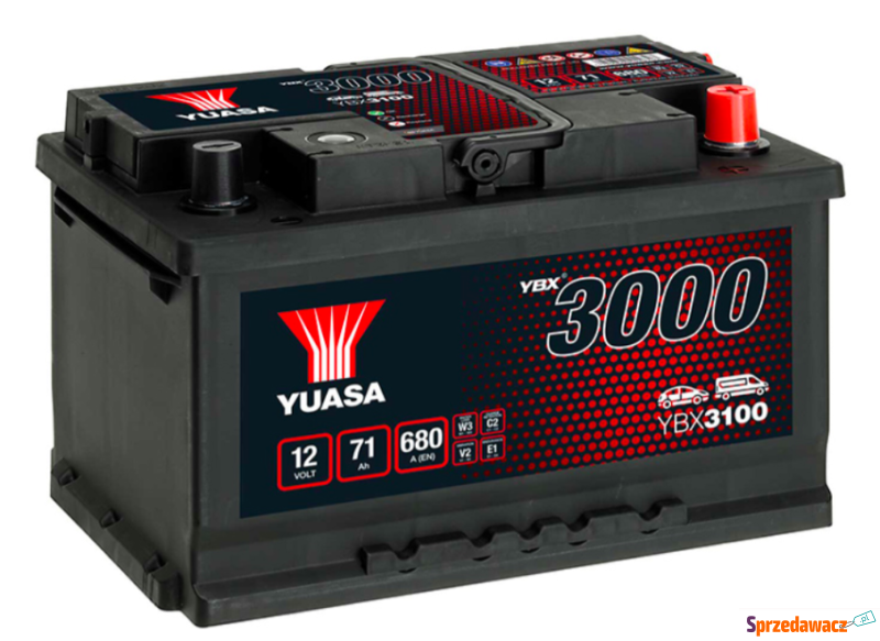 Akumulator 71Ah 680A Yuasa YBX3100...