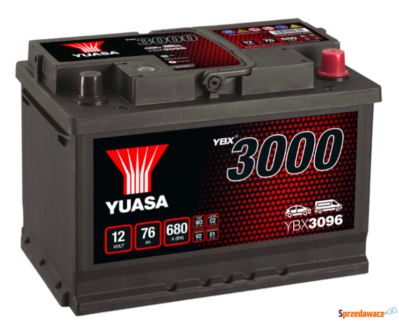 Akumulator 76Ah 680A Yuasa YBX3096...