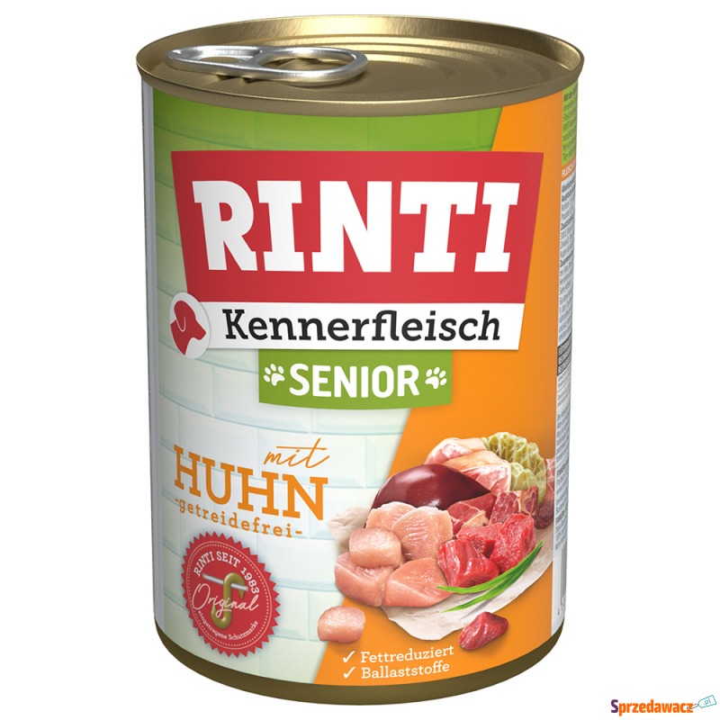 RINTI Senior - Kurczak, 6 x 400...