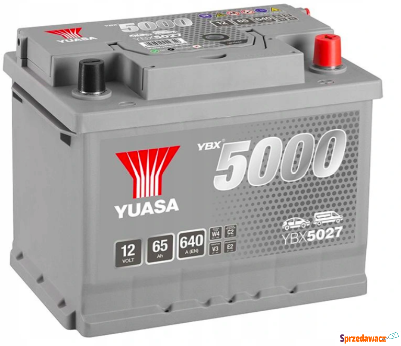 Akumulator 65Ah 640A Yuasa YBX5027...