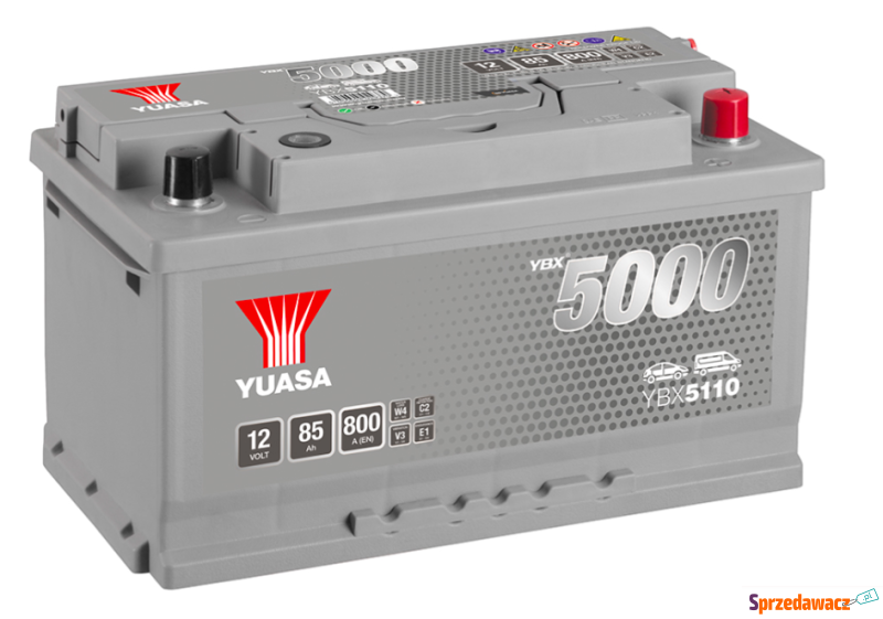 Akumulator 85Ah 800A Yuasa YBX5110...