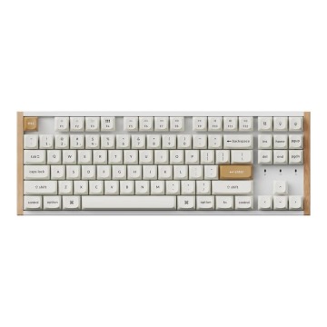 Klawiatura Klawiatura gamingowa Keychron K8H-Q1 75% Magnetic Wood White