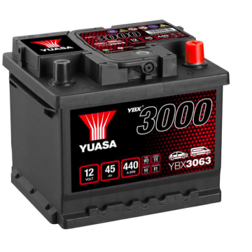 Akumulator 45Ah 440A Yuasa YBX3063 Standard - Akumulatory - Elbląg - zdjęcie 1