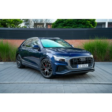Audi Q8  SUV 2018,  3.0 diesel, automat - Na sprzedaż za 174 700 zł - Kraków - zdjęcie 3