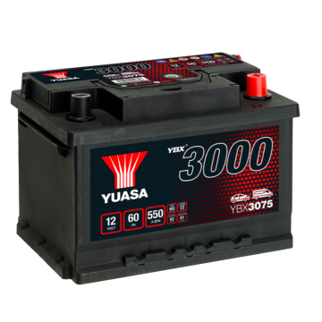 Akumulator 60Ah 550A Yuasa YBX3075 Standard - Akumulatory - Elbląg - zdjęcie 1