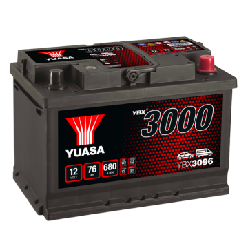 Akumulator 76Ah 680A Yuasa YBX3096 Standard - Akumulatory - Elbląg - zdjęcie 1