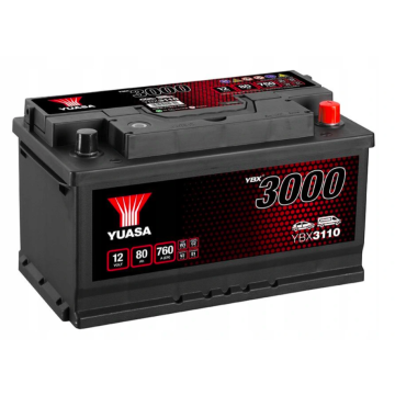 Akumulator 80Ah 760A Yuasa YBX3110 Standard - Akumulatory - Elbląg - zdjęcie 1