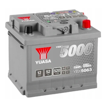 Akumulator 52Ah 520A Yuasa YBX5063 Silver - Akumulatory - Elbląg - zdjęcie 1