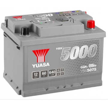 Akumulator 60Ah 640A Yuasa YBX5075 Silver - Akumulatory - Elbląg - zdjęcie 1