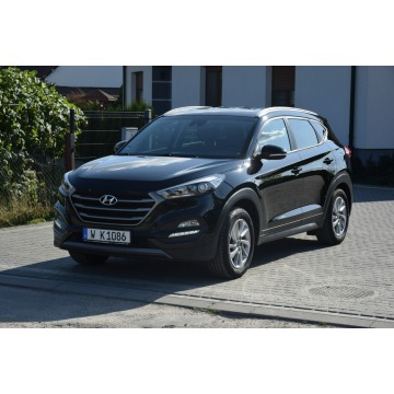 Hyundai Tucson - 1.6 TGDI 4x4 Navi Kamera 2 KPL KÓŁ Oryginał Lakier Serwis Sprowadzony