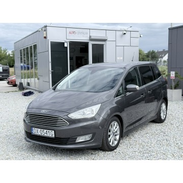 Ford Grand C-MAX - EcoBoost 1.0 125 KM 2017 navi, marża, 7-os, keyless