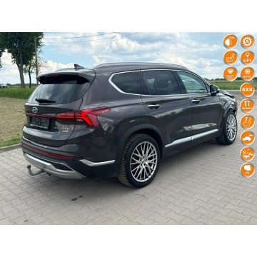 Hyundai Santa Fe - Premium*7os*HTrac*FullLed*Panorama*Kamera*NiskiPrzebieg*Zadbany*FV23%