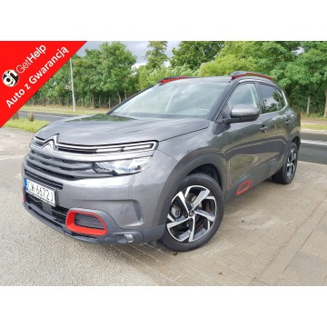 Citroen C5 Aircross - 1,5 HDi Automat Navi Kamera Panorama Grip Control Zarejestr Gwarancja