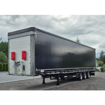 Schmitz Cargobull Mega Firana, Oś podnoszona - 2018