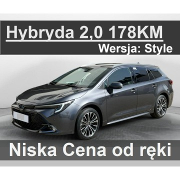 Toyota Corolla - Style 2,0 178KM Kamera Super Niska Cena Dostępny od ręki 1514 zł