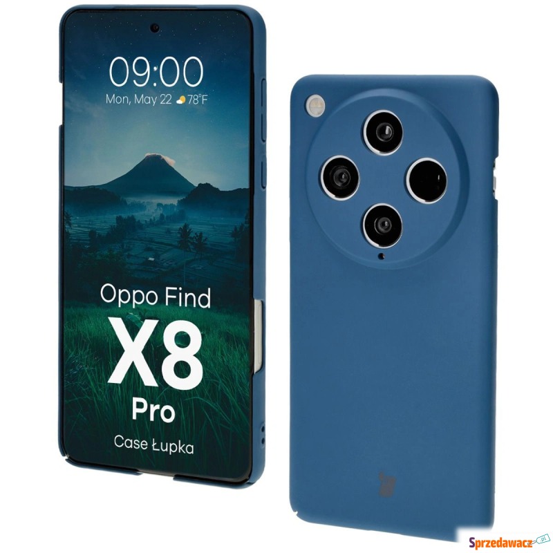 Etui Bizon Case Łupka do Oppo Find X8 Pro, ni... - Etui na smartfony - Szczytno