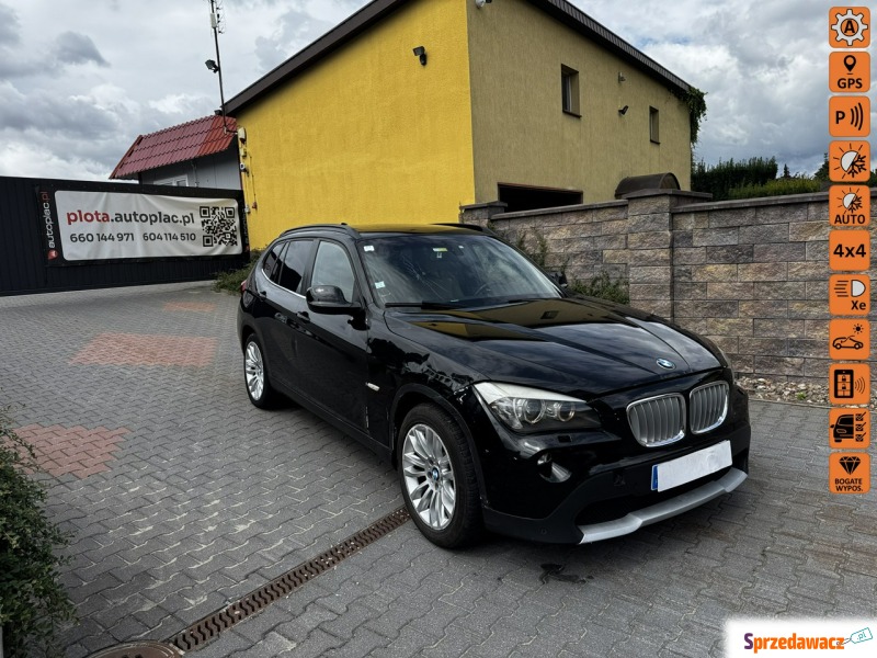 BMW X1  SUV 2009,  2.0 diesel, automat - Na sprzedaż za 19 500 zł - Margonin