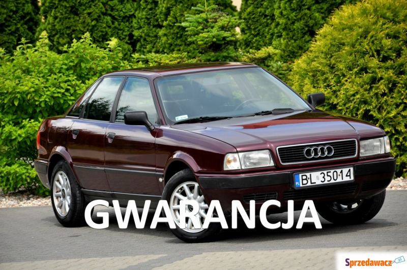 Audi 80  Sedan/Limuzyna 1993,  1.9 diesel - Na sprzedaż za 11 900 zł - Ostrów Mazowiecka