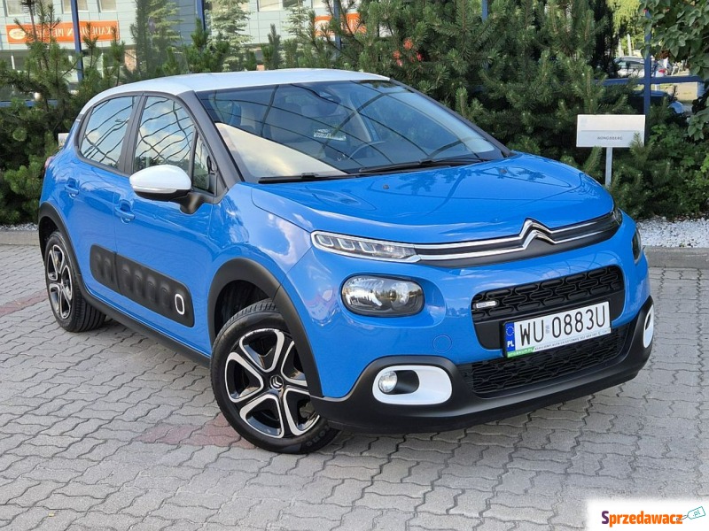 Citroen C3  Hatchback 2016,  1.2 benzyna - Na sprzedaż za 21 999 zł - Warszawa