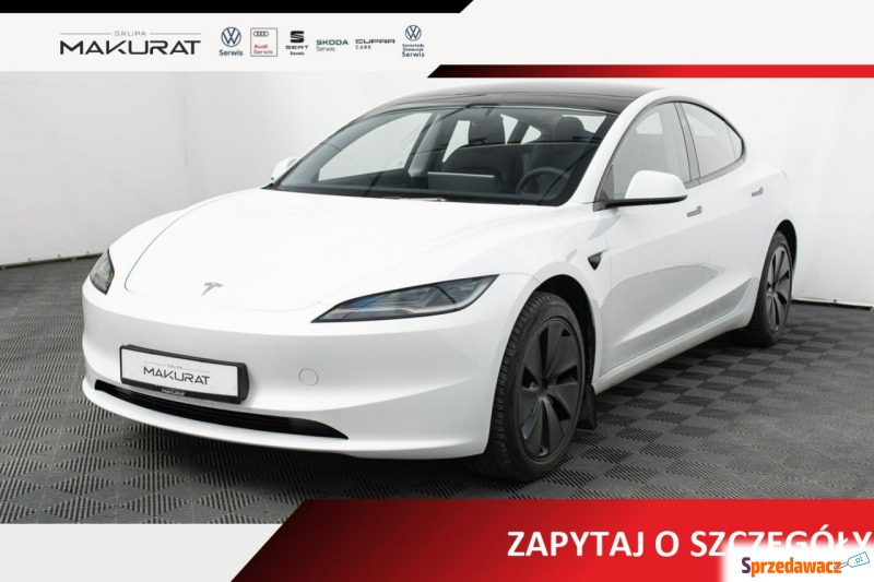 Tesla Model 3  SUV 2024 elektryczny, automat - Na sprzedaż za 162 850 zł - Gdańsk
