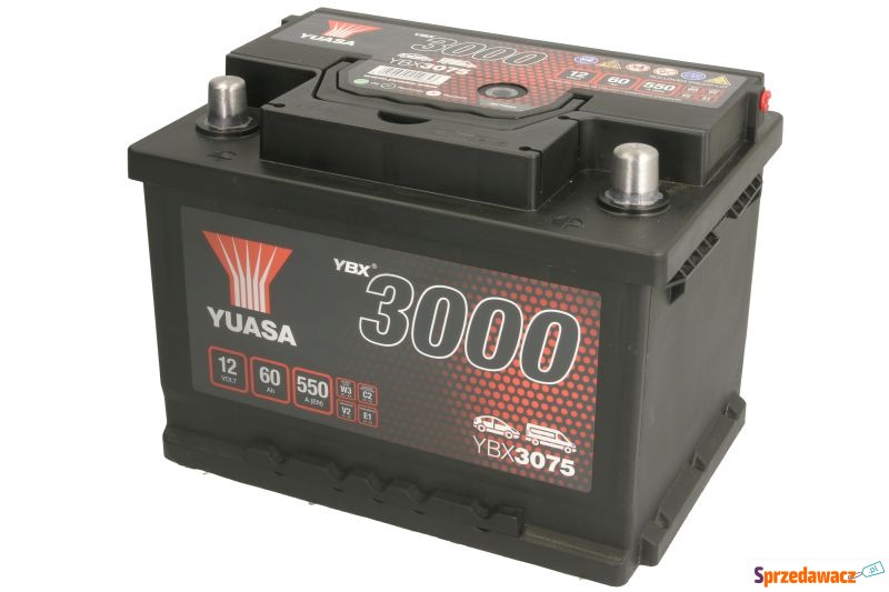 Akumulator 60Ah 550A Yuasa Standard...