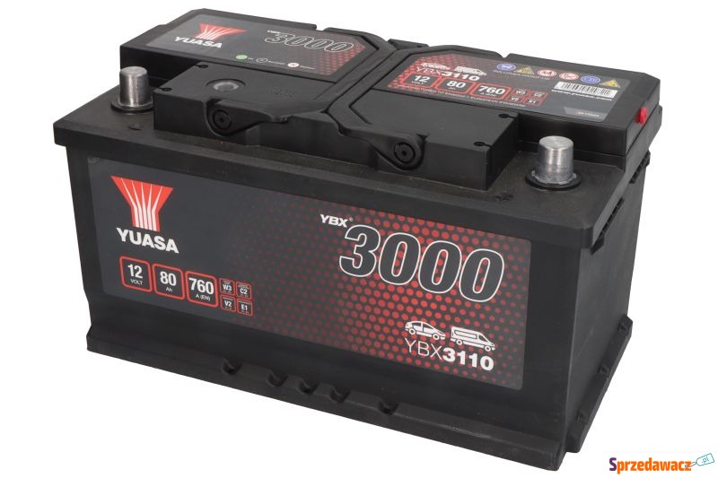 Akumulator 80Ah 760A Yuasa Wołomin