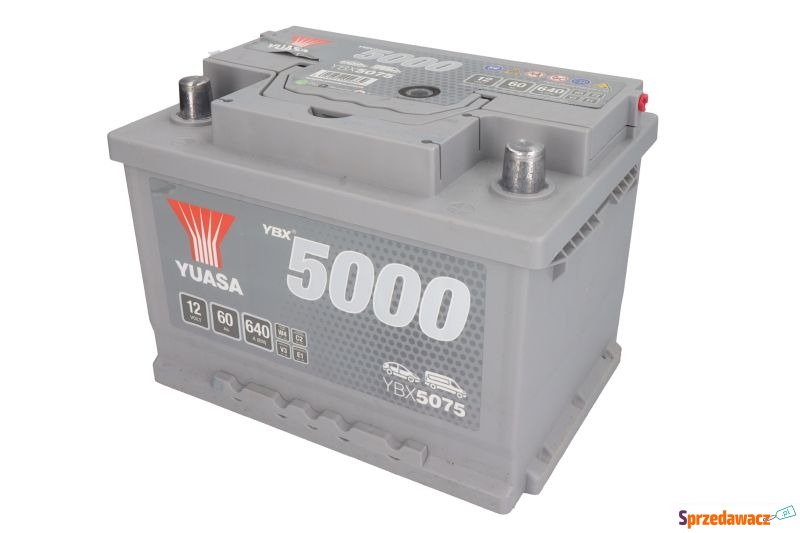 Akumulator 60Ah 640A Yuasa Silver...