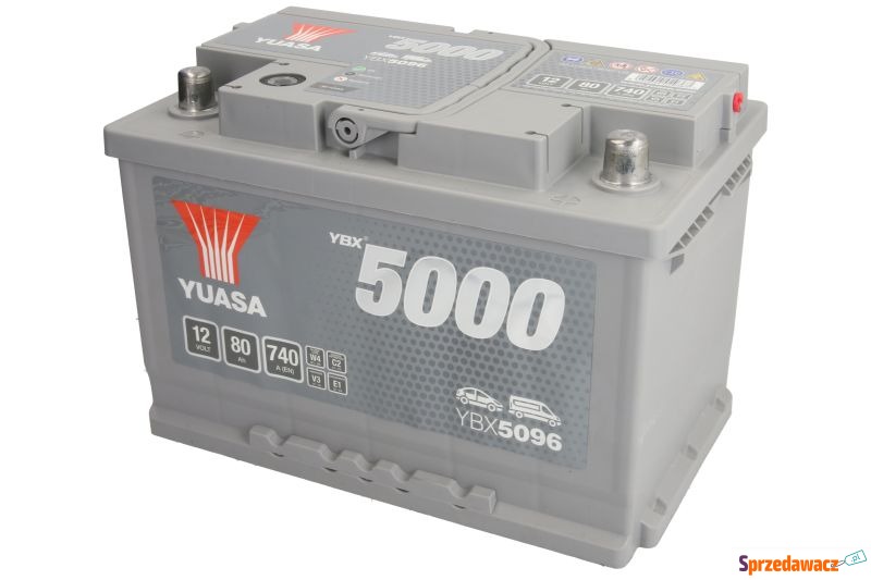 Akumulator 80Ah 740A Yuasa Silver...
