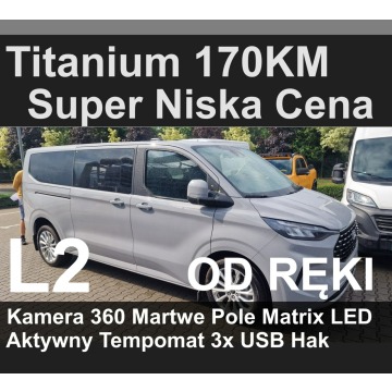 Ford Tourneo Custom  Minivan/Van 2026,  2.0 diesel, automat - Na sprzedaż za 236 500 zł - Szczecinek - zdjęcie 1