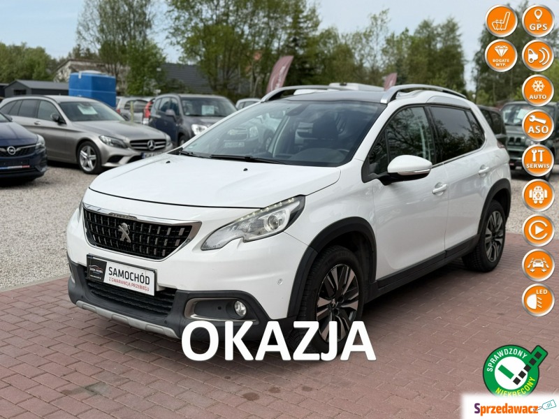 Peugeot 2008  Hatchback 2016,  1.2 benzyna - Na sprzedaż za 19 900 zł - Sade Budy