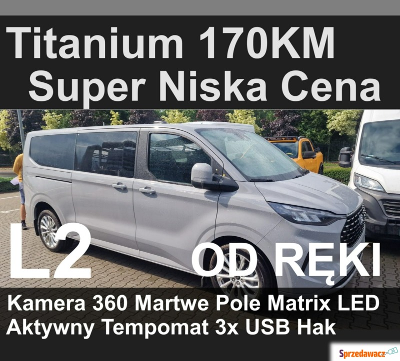 Ford Tourneo Custom  Minivan/Van 2026,  2.0 diesel, automat - Na sprzedaż za 236 500 zł - Szczecinek