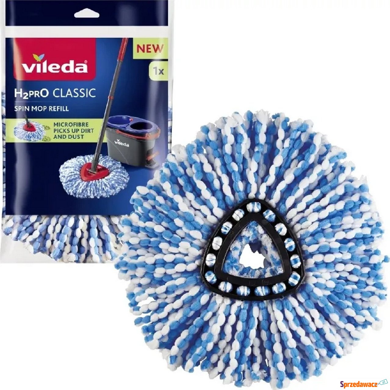 Vileda H2prO wkład do mopa obrotowego