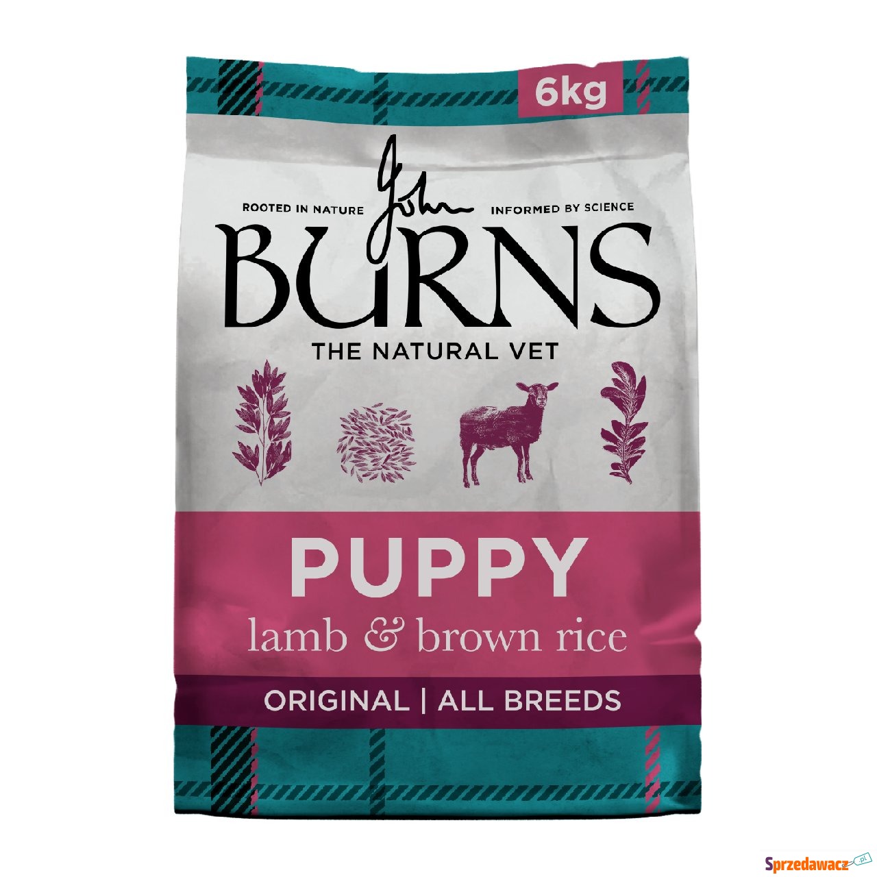Burns Puppy Original, jagnięcina...