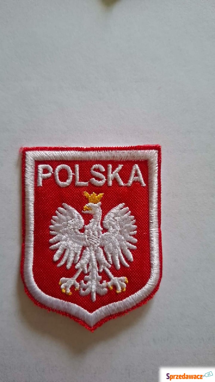 Naszywki haftowane tarcze godło...