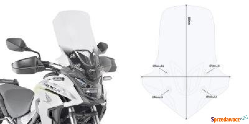 GIVI D1171ST SZYBA PRZEŻROCZYSTA...