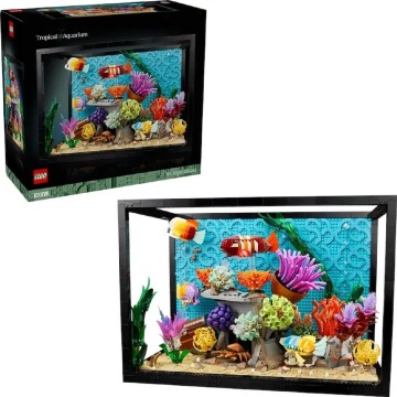 Klocki konstrukcyjne LEGO Icons 10366 Tropikalne akwarium