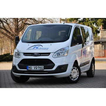 Ford Transit Custom - 2,0D 170KM 5 Osobowy PDC Grz.Fotele Klimatyzacja 1Wł. Hak Serwis z DE