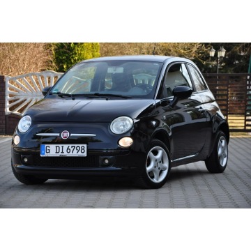 Fiat 500 - 1,4 BEN-100KM Alu Klima Skóry Serwis z DE!!!