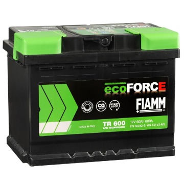 Akumulator 60AH Fiamm Ecoforce AFB Płock Chopina... - Akumulatory - Płock - zdjęcie 1