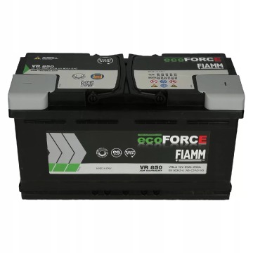 Akumulator 95AH Fiamm Ecoforce agm Płock Chopina... - Akumulatory - Płock - zdjęcie 1