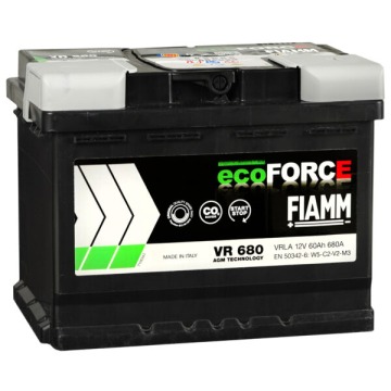 Akumulator 60AH Fiamm Ecoforce agm Płock Chopina... - Akumulatory - Płock - zdjęcie 1