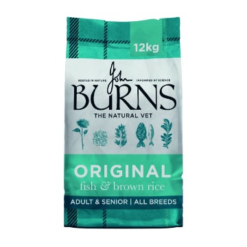 Burns Adult & Senior Original, ryba i brązowy ryż - 12 kg
