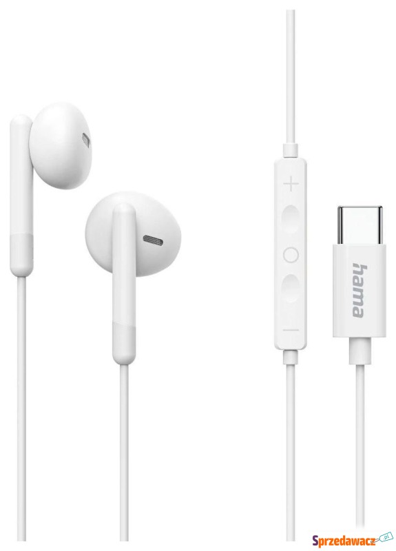 Hama Classy USB-C białe - Słuchawki - Lublin