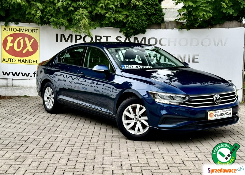 Volkswagen Passat 2020,  1.5 benzyna, automat - Na sprzedaż za 75 900 zł - Olsztyn