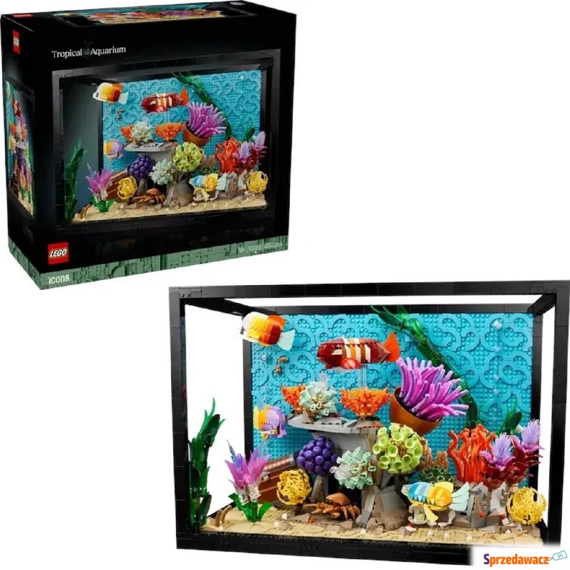 Klocki konstrukcyjne LEGO Icons 10366 Tropikalne... - Klocki - Zielona Góra