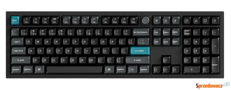 Klawiatura Klawiatura gamingowa Keychron Q6U-M1... - Klawiatury - Bytom