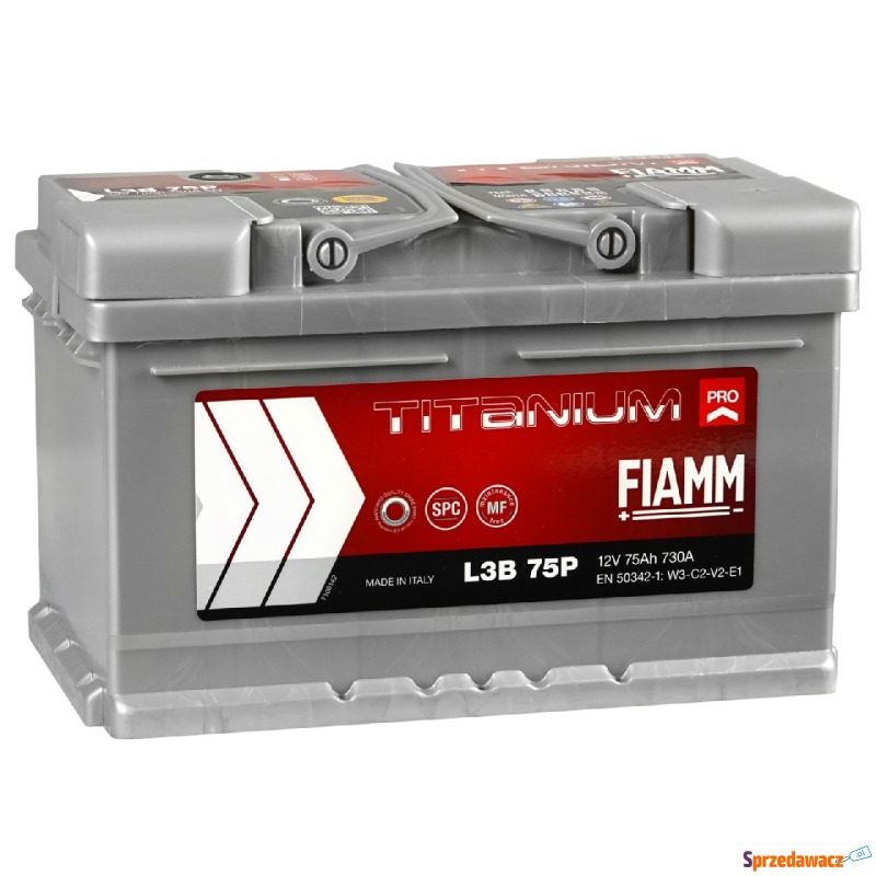 Akumulator 75Ah 730A Fiamm Titanium Pro Płock... - Akumulatory - Płock